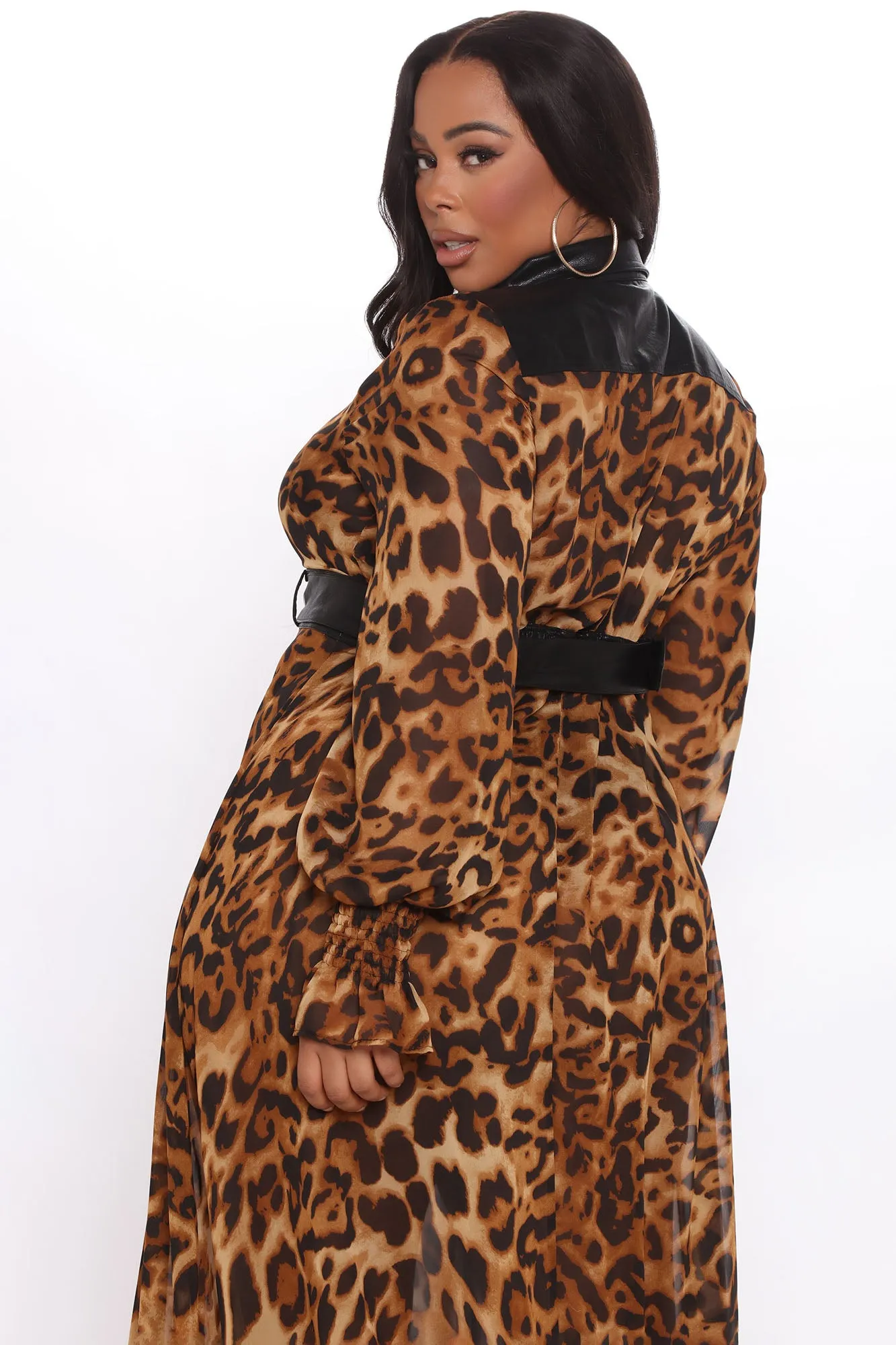 Amigas Cheetahs Maxi Dress - Leopard