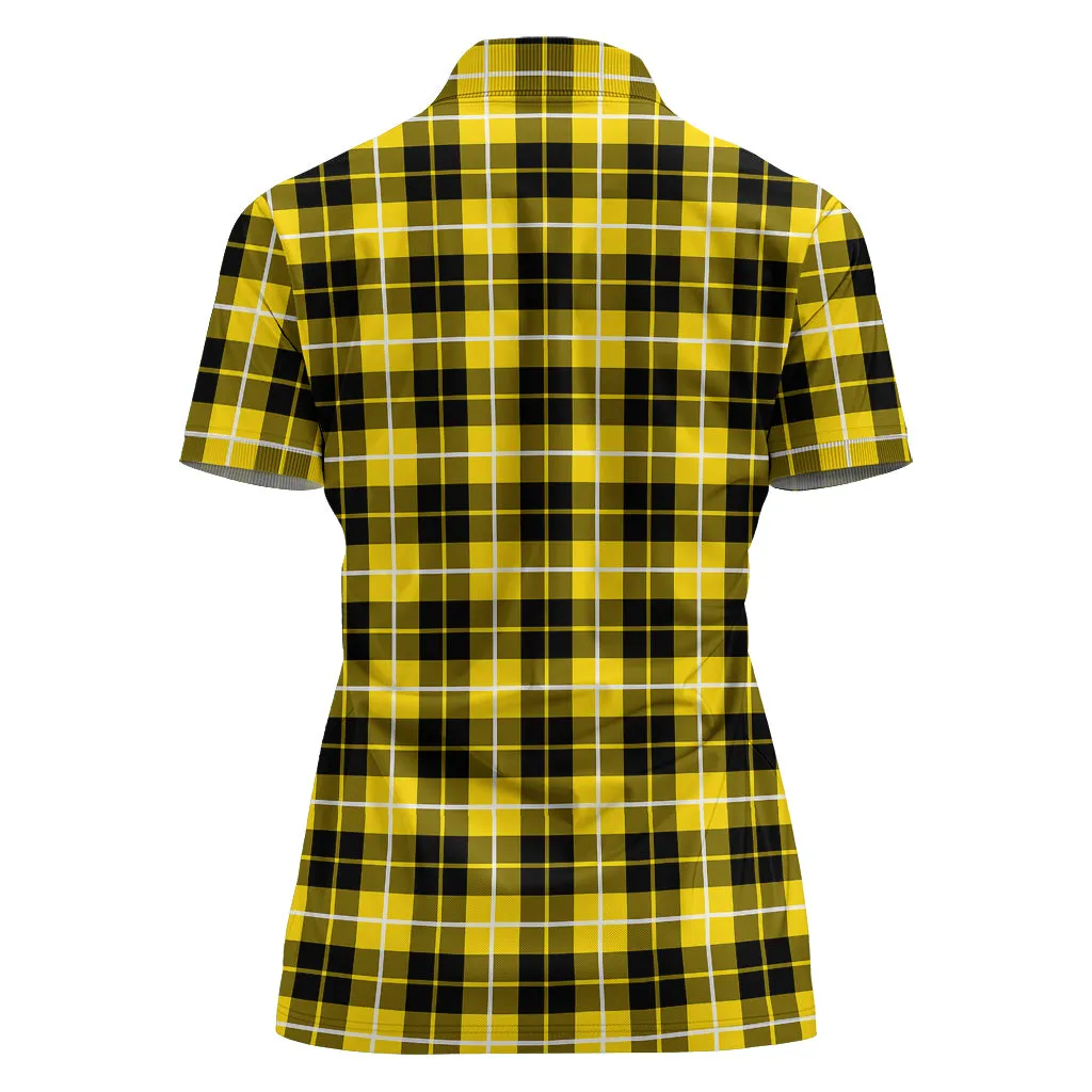 Barclay Dress Modern Tartan Polo Shirt For Women