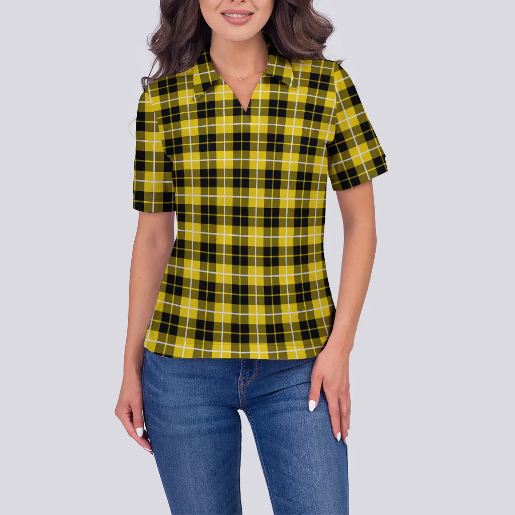 Barclay Dress Modern Tartan Polo Shirt For Women