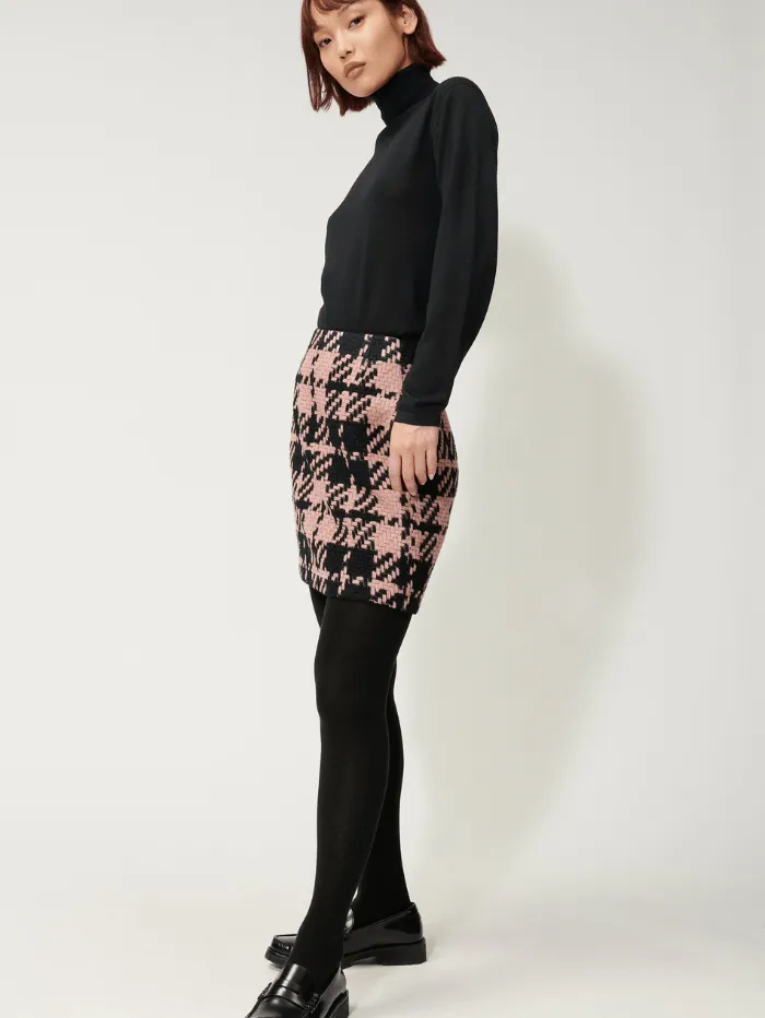 Luisa Cerano Wool Blend Turtleneck Jumper In Dark Grey 188340 5903 Col 0190