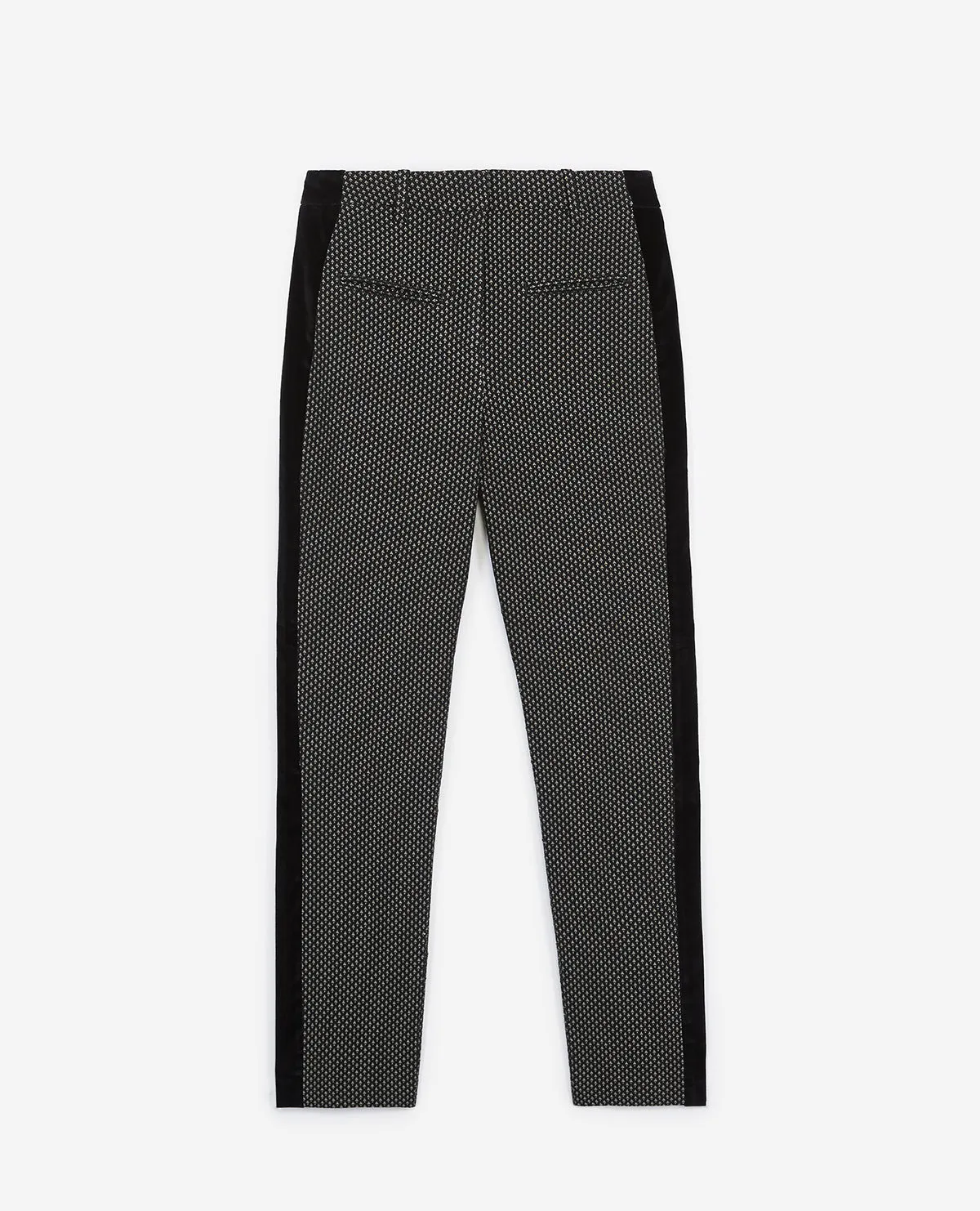 Pantalon fluide imprimé graphique