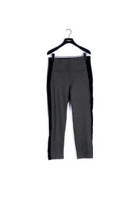 Pantalon fluide imprimé graphique