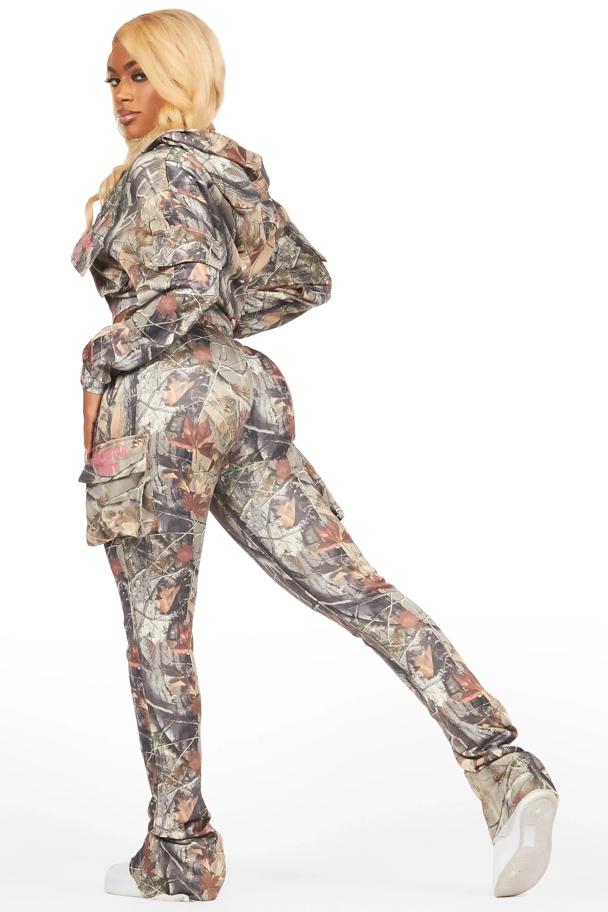 Tehjena Grey Tree Camo Stacked Trackset