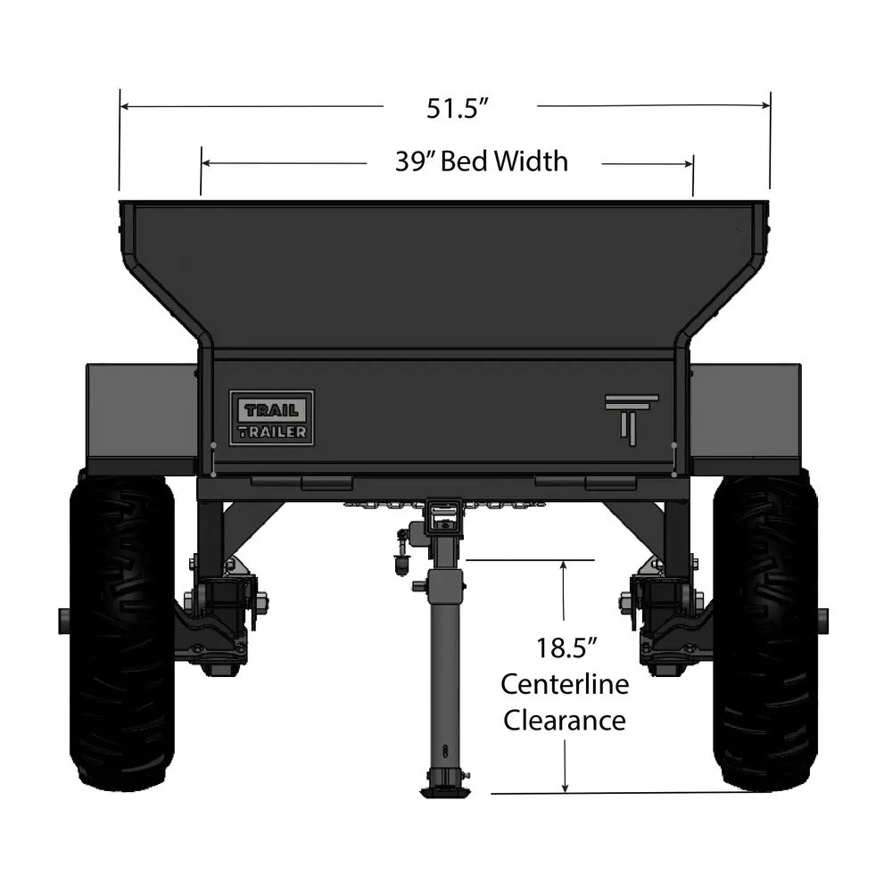 Trail Trailer The MOD UTL (Utility) Trailer