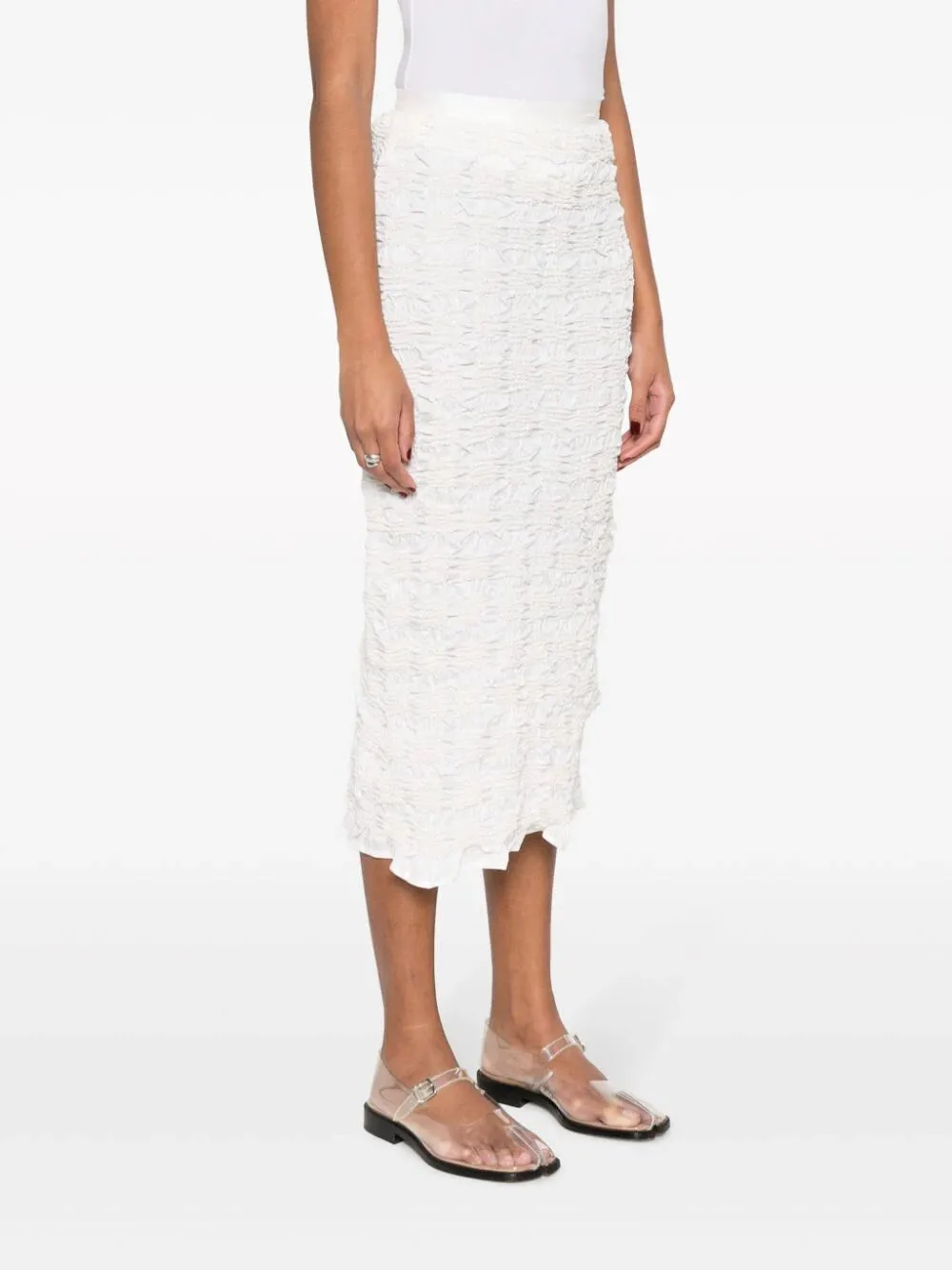 Ugne pencil midi skirt