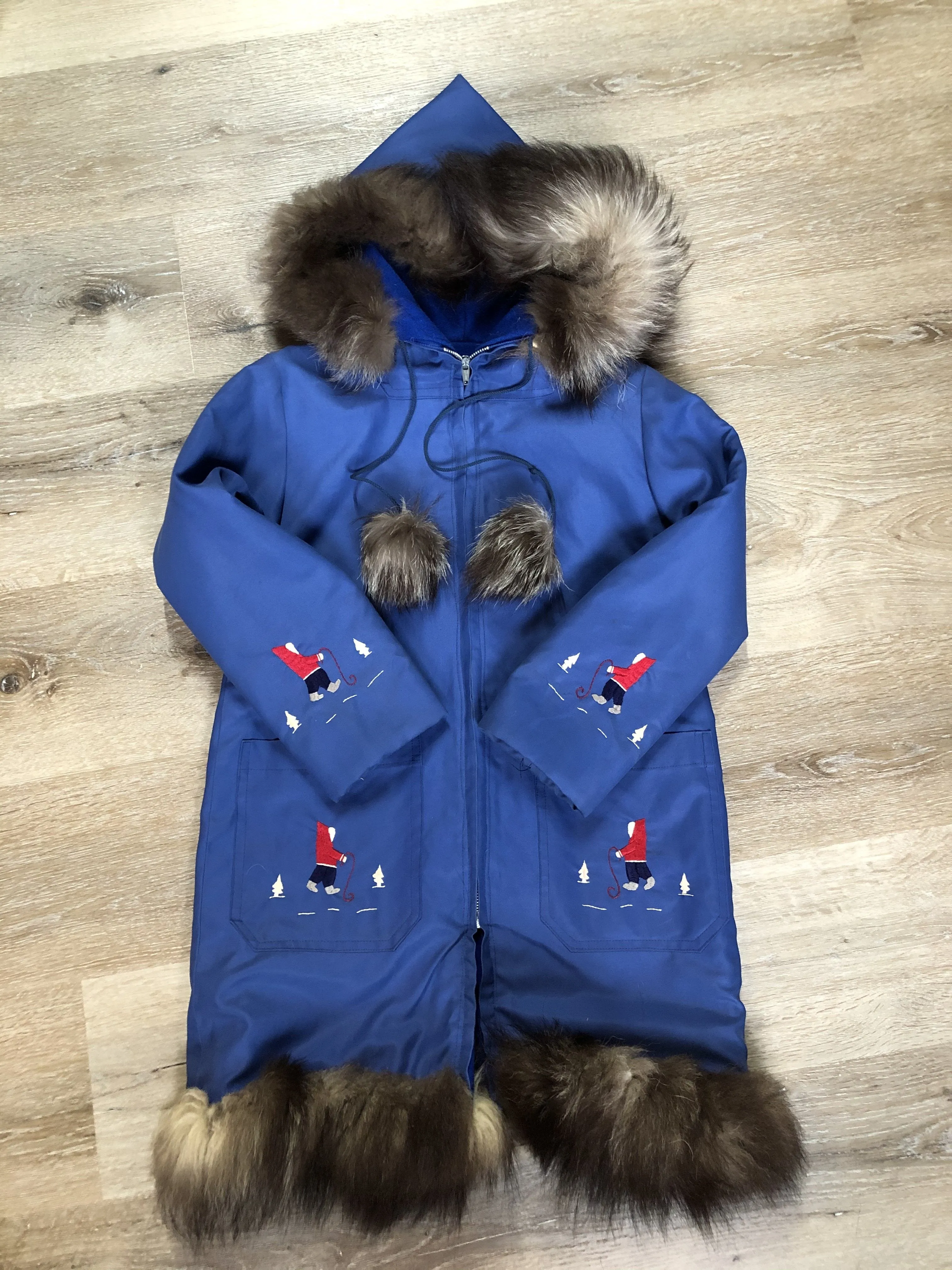 Vintage Children’s Blue Northern Parka, Made in Canada, SOLD