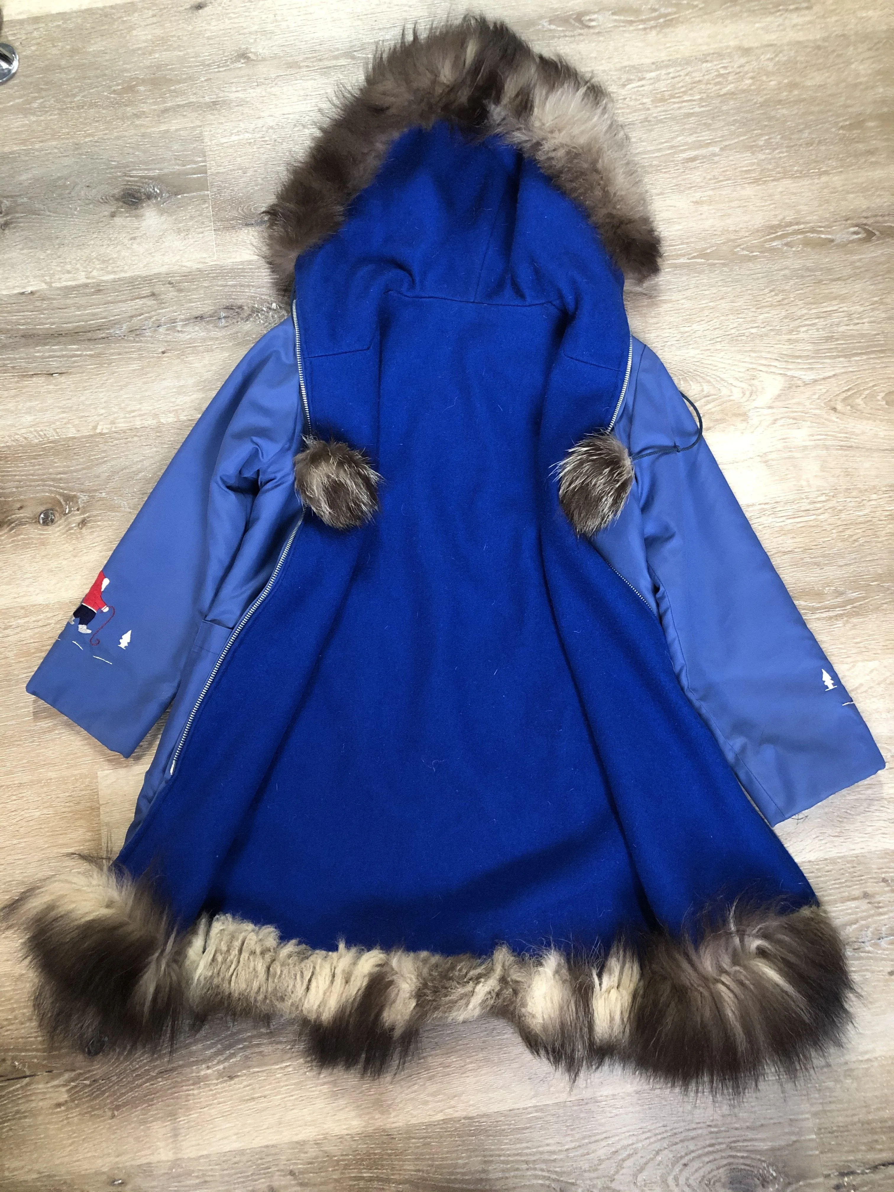Vintage Children’s Blue Northern Parka, Made in Canada, SOLD