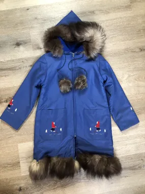Vintage Children’s Blue Northern Parka, Made in Canada, SOLD